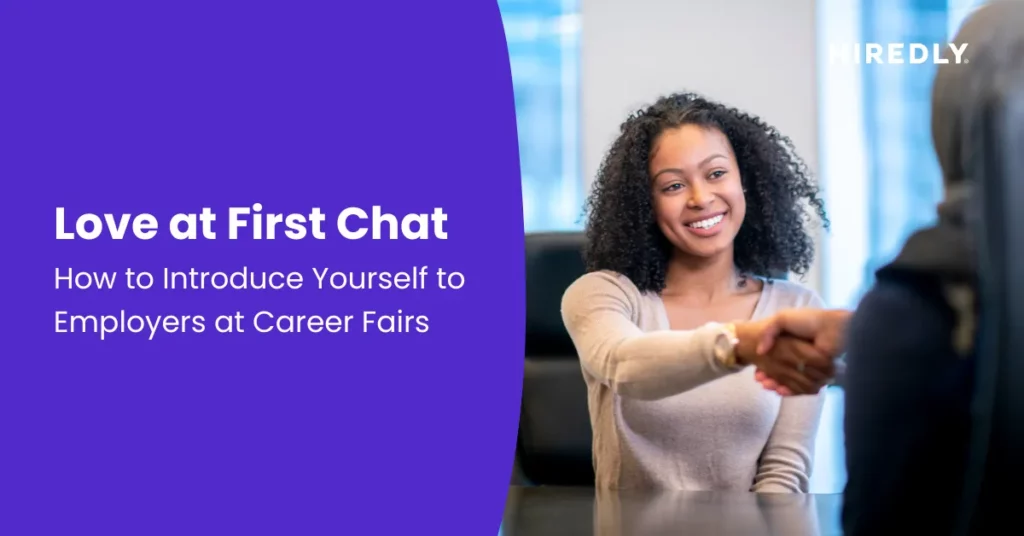 How to Introduce Yourself to Employers at Career Fairs